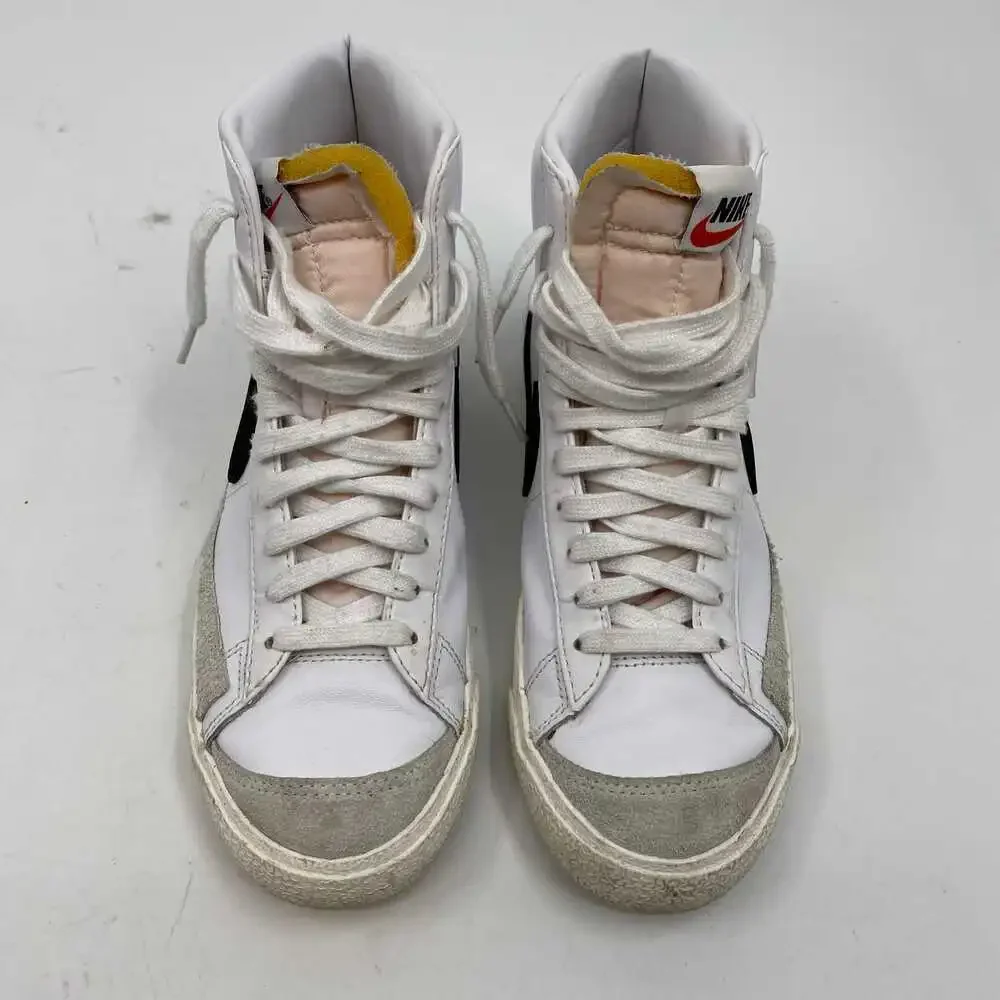 Nike White Black Leather Sneakers | Women’s US 8